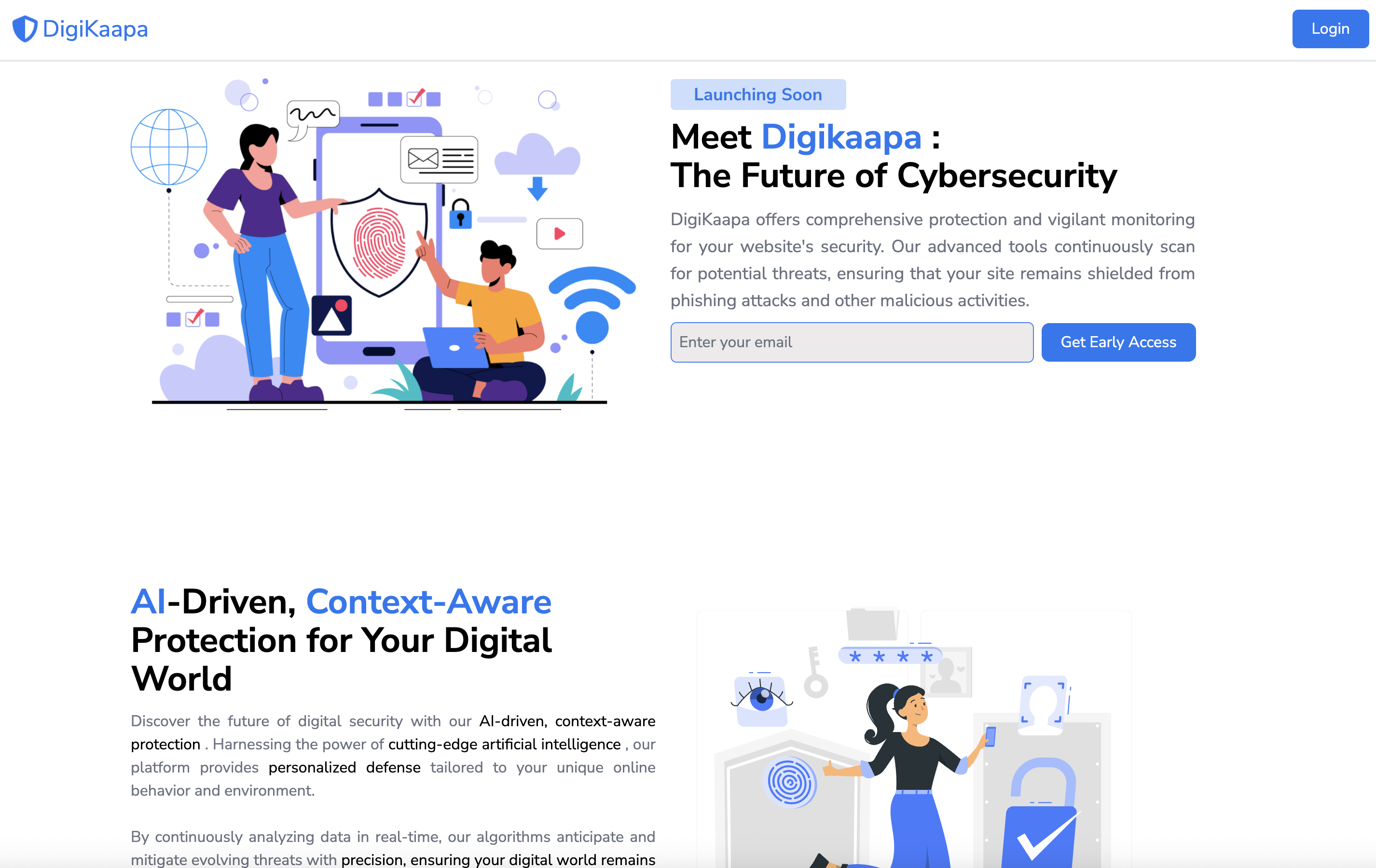 Digikaapa Security Dashboard